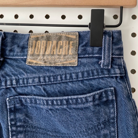 90’s Vintage Jordache High Rise Jeans with Zipper Bottom Hems - Picture 7 of 13